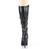 Pleaser - SEDUCE2024 Kniehoge laarzen - Zwart Product image